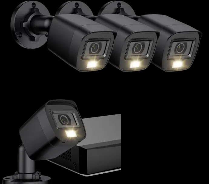 Commercial security camera system