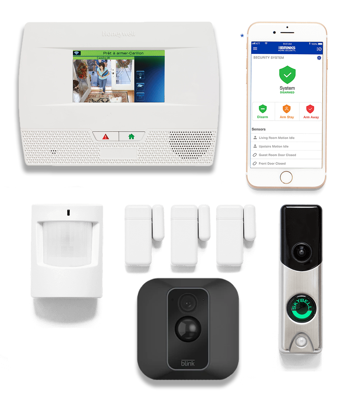 Home Shield Alarm Security Package